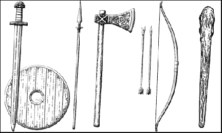 Viking weapons